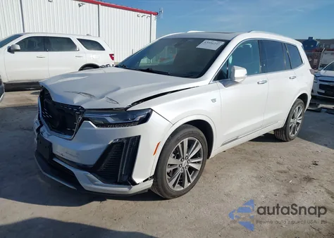 2020 Cadillac Xt6 Awd Premium Luxury z USA, uszkodzony, nr VIN 1GYKPDRS8LZ110692